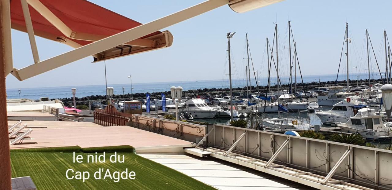 Résidence de standing la Pêcherie Spacieux T3 comme un cocon familial vue mer et sur l'avant port Sur le bout du bout de Cap d'Agde seule cap en Occitanie Exterior foto